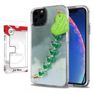 Heart Chain Bracelet Case-Green Fusion-For iPhone 11 Pro Max