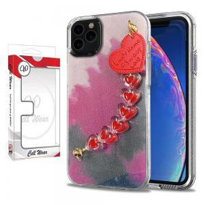 Heart Chain Bracelet Case-Pink Fusion-For iPhone 11 Pro Max