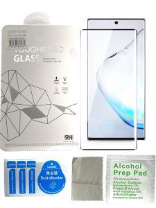 Curved Edge Tempered Glass for Samsung Note 10 White Package