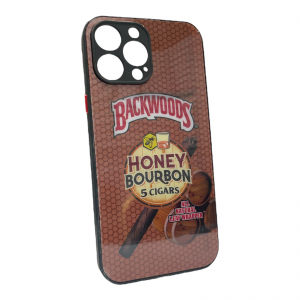 For iPhone 12 PRO MAX Designer Case-Backwoods Honey Bourbon