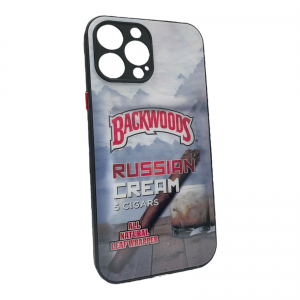 For iPhone 12 PRO MAX Designer Case-Backwoods Russain Cream