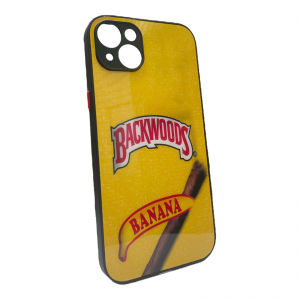 For iPhone 13/14 Designer Case-Backwoods Banana