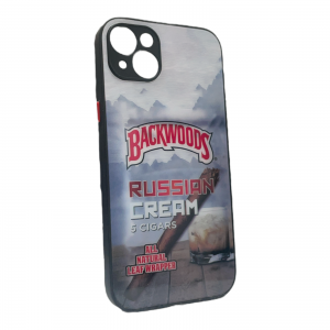 For iPhone 13/14 Designer Case-Backwoods Russain Cream