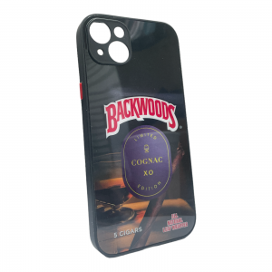 For iPhone 14 PLUS Designer Case-Backwoods Cognac XO