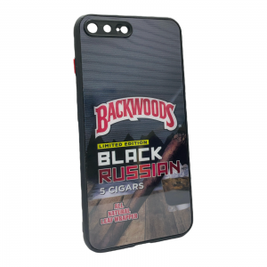 For iPhone 7P/8P Designer Case-Backwoods Black Russian