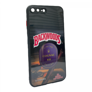 For iPhone 7P/8P Designer Case-Backwoods Cognac XO