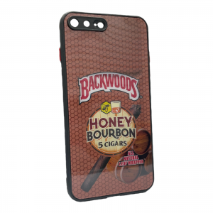 For iPhone 7P/8P Designer Case-Backwoods Honey Bourbon