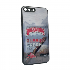 For iPhone 7P/8P Designer Case-Backwoods Russain Cream