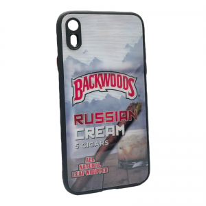 For iPhone XR Designer Case-Backwoods Russain Cream