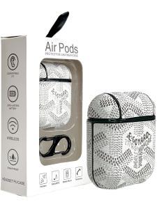 Designer Print White Goyard for Apple AirPods 1/2