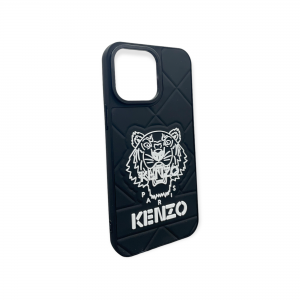 For iPhone 14 Plus 3D Designer Case-Black Kenzo