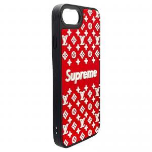 3D Designer Case for iPhone 14 promax SUPREME LV RED