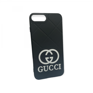 For iPhone 7+/8+ 3D Designer Case-Black Gucci