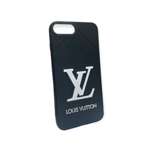 For iPhone 7+/8+ 3D Designer Case-Black LV