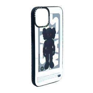 For iPhone 14 Mirror Fashion Designer Case-Star Wars KAWS