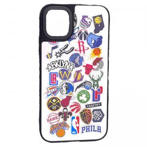 For iPhone 14 Pro Mirror Finsh Designer Case-NBA