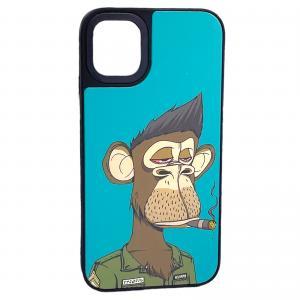 For iPhone 14 Pro Mirror Finsh Designer Case-NFT Army