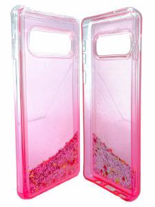 Liquid Glitter Quicksand Pink for Samsung S10 Plus