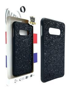 Solid Glitter Quicksand Black for Samsung S10 Plus