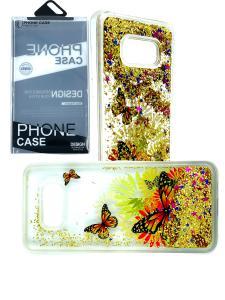 Liquid Glitter Quicksand ButterFly for Samsung S8 Plus