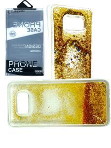Liquid Glitter Quicksand Gold for Samsung S8 Plus