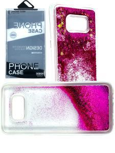 Liquid Glitter Quicksand Hot Pink for Samsung S8 Plus