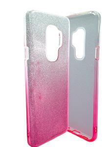 2in1 Gliter Case Pink For Samsung S9 Plus
