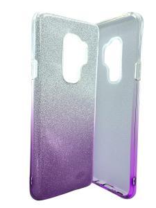 2in1 Gliter Case Purple For Samsung S9 Plus