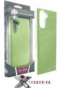 2in1 Gliter Case For Samsung Note 10 Green