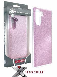 2in1 Gliter Case For Samsung Note 10 Pink