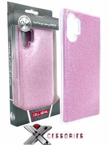 2in1 Gliter Case For Samsung Note 10 Plus Pink