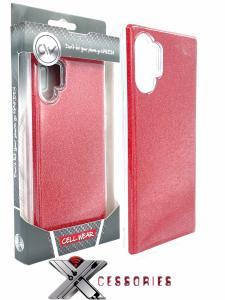 2in1 Gliter Case For Samsung Note 10 Plus Red