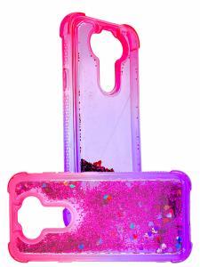 Quick Sand Glitter Case LG Aristo 5 Pink/Purple