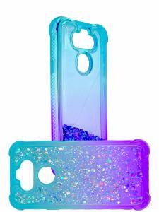 Quick Sand Glitter Case LG Aristo 5 Teal/Purple
