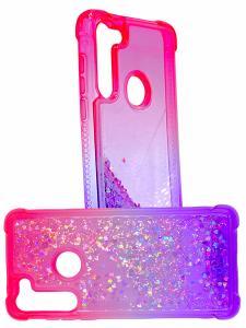 Quick Sand Glitter Case Moto G FAST Pink/Purple