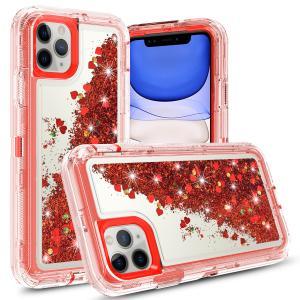 Quicksand Defender Case for IPhone 13 Pro Max Red