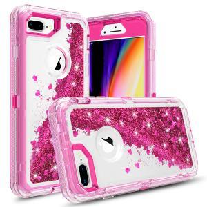 Quicksand Defender Case for IPhone 6/7/8 Hot Pink