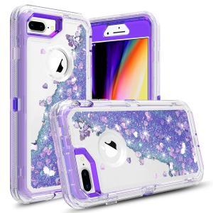 Quicksand Defender Case for IPhone 6/7/8 Plus Purple