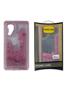 Quicksand Defender Case Pink for Samsung Note 10