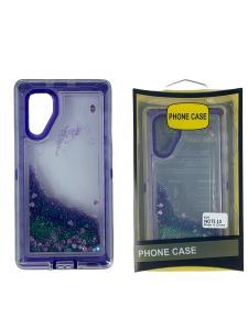 Quicksand Defender Case Purple for Samsung Note 10