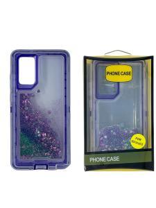 Quicksand Defender Case for Samsung Note 20 Ultra Purple