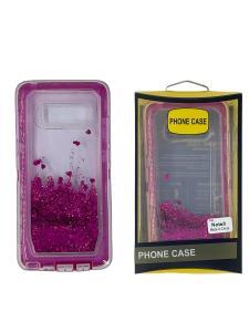 Quicksand Defender Case Hot Pink for Samsung Note 8