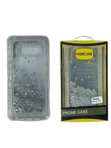 Quicksand Defender Case Silver for Samsung Note 8