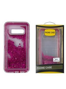 Quicksand Defender Case Hot Pink for Samsung S10
