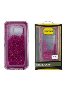 Quicksand Defender Pink Case for Samsung S8