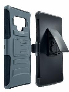 Shockproof Holster Case with Kickstand Grey/Black for Samsung Note 9