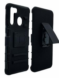 Shockproof Holster Case with Kickstand for Samsung A21