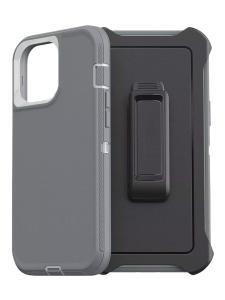 Shockproof Defender Case with Holster for IPhone 11 Pro Grey