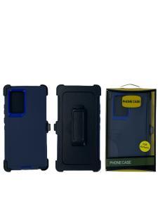 Shockproof Defender Case with Holster for Samsung Note 20 Ultra -Blue