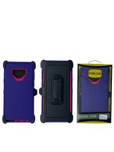 Shockproof Defender Case with Holster for  Samsung Galaxy Note 9 -Purple